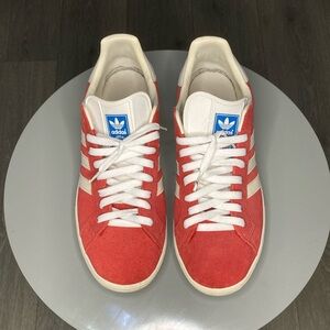 Red and white Adidas sz11